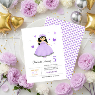 Little princess invitation