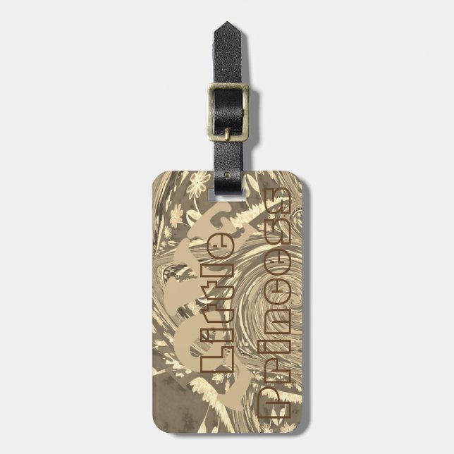 Little Princess Love Luggage Tag (Front Vertical)