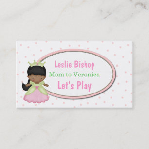Little Princess Mummy Play Date Card