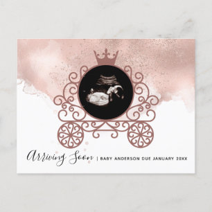 Little Princess Sonogram Pregnancy Announcement 