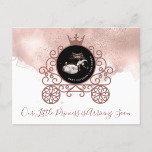 Little Princess Sonogram Pregnancy Announcement 