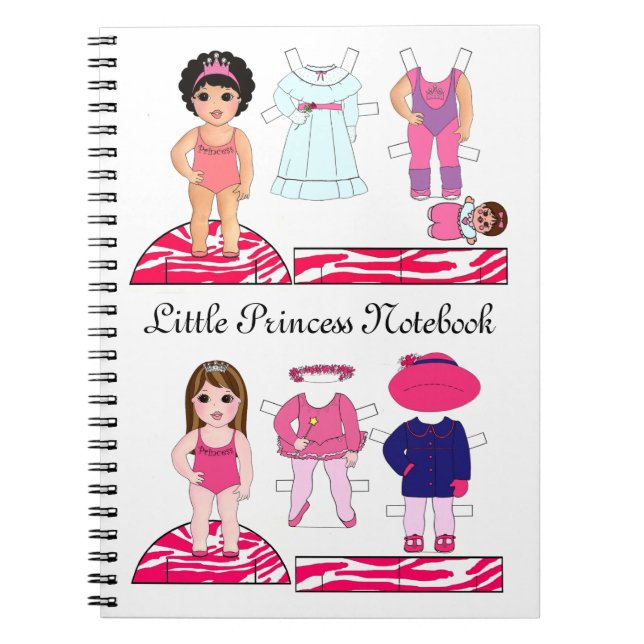 "Little Princess" Spiral Notebook (Front)