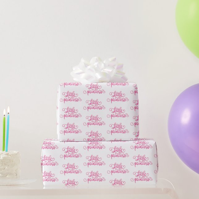 Little Princess Wrapping Paper Roll (Party Gifts)
