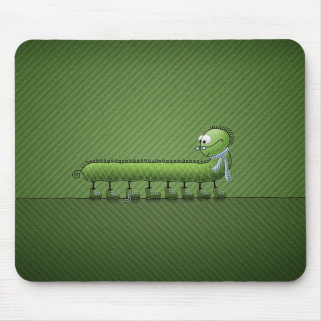 Little Problem (Green) Mouse Mat (Front)