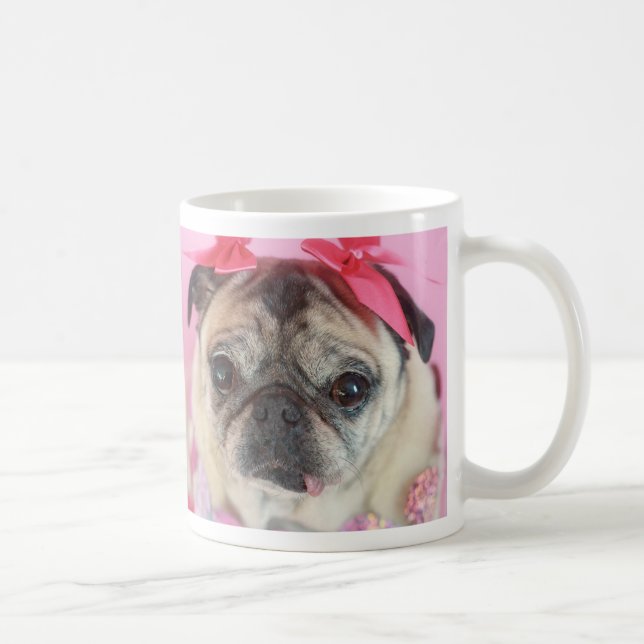 Little Pug Girl Mug (Right)