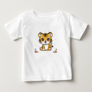Little Puli | Cute Tiger Cub Baby T-Shirt
