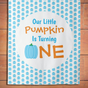 Little Pumpkin 1st Birthday Tapestry