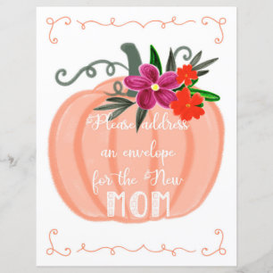 Little Pumpkin Address an Envelope