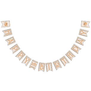 Little Pumpkin Autumn Leaf Fall 2nd Birthday Bunting