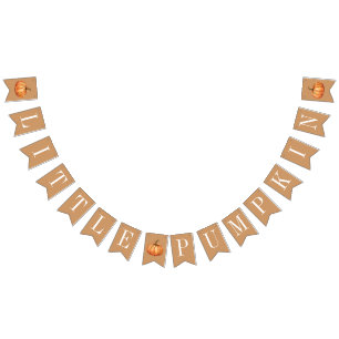 Little Pumpkin Baby Shower Bunting