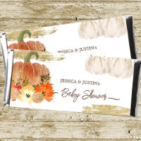 Little Pumpkin Baby Shower Candy Bar Wrapper