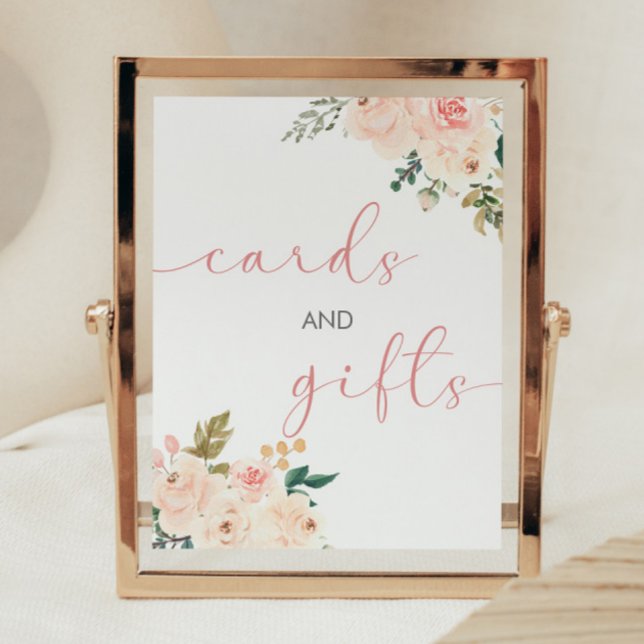 Little Pumpkin Baby Shower Cards and Gifts Sign (Creator Uploaded)