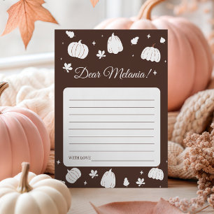 Little Pumpkin Birthday Time Capsule Card