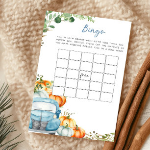 Little Pumpkin Blue Truck Bingo Game