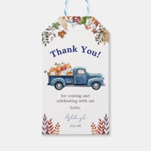 Little Pumpkin Boy Baby Shower Favour Tags