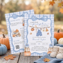 Little Pumpkin Boy Clothes Fall Baby Shower