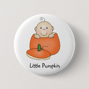 Little Pumpkin button