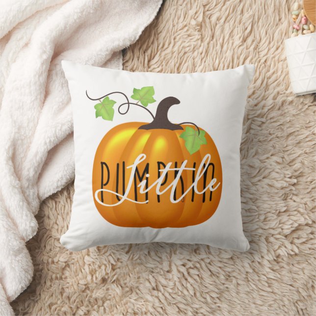 Little Pumpkin | Cute Gender Neutral Baby Cushion (Blanket)