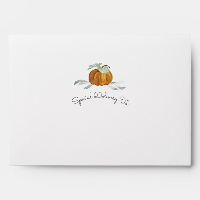 Little Pumpkin Envelope (Front)