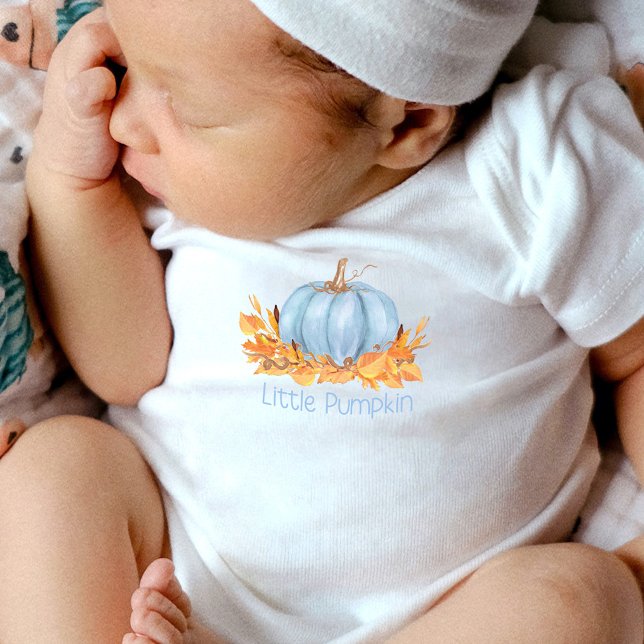 Little Pumpkin Fall Baby Bodysuit (Creator Uploaded)