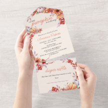 Little Pumpkin Fall Watercolor Rustic Baby Shower