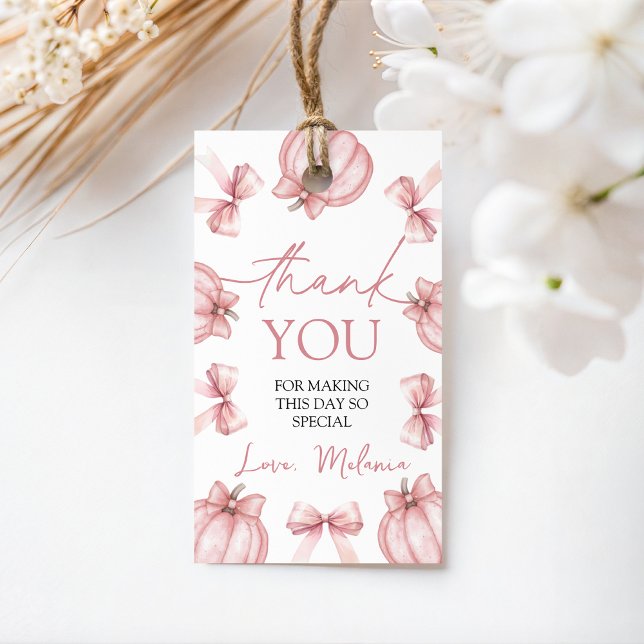 Little Pumpkin Favour Tag (Creator Uploaded)