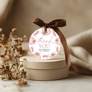 Little Pumpkin Favour Tag
