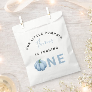 Little Pumpkin first Birthday Party  Favour Bags