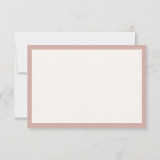 Little Pumpkin Girl Baby Shower Thank You Blank Card