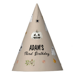 Little Pumpkin Halloween Any Age Birthday Party Hat