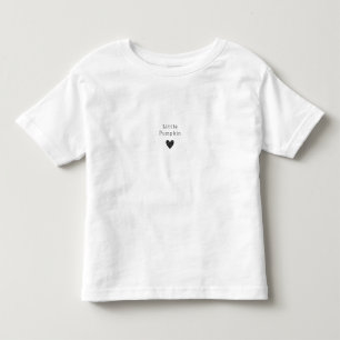 Little Pumpkin Halloween Pregnancy Announcement Toddler T-Shirt