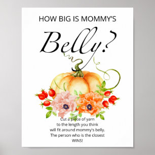 Little pumpkin how big is mummy's belly game poster