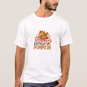 Little Pumpkin is on The Way Autumn Baby Shower T-Shirt