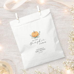 Little Pumpkin is on the way Baby Shower Favour Bags