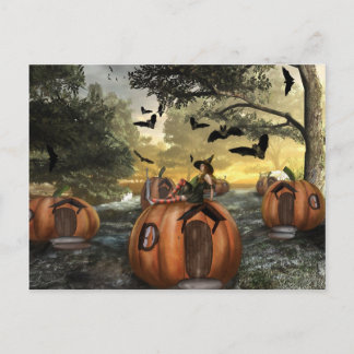 Little Pumpkin Land (Postcard) Postcard