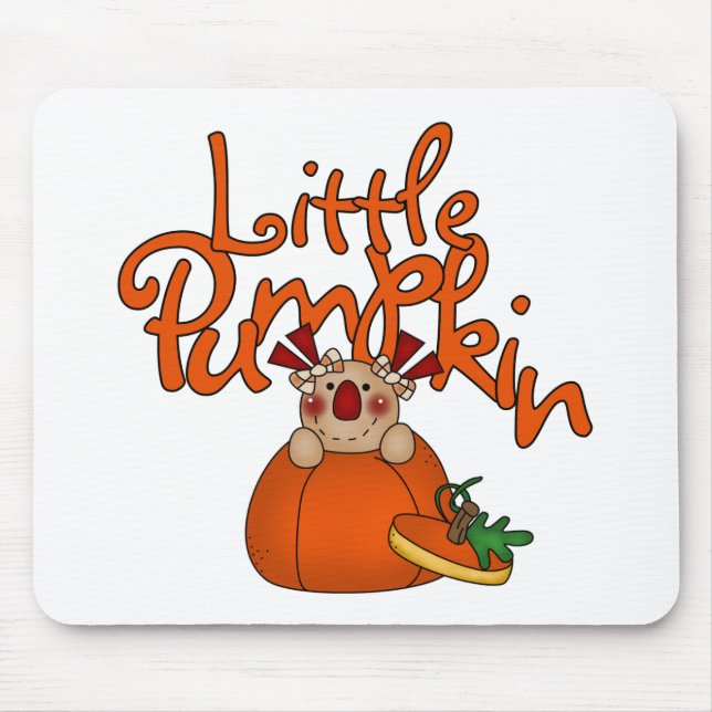 Little Pumpkin Mouse Mat (Front)