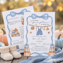 Little Pumpkin on the Way Fall Baby Shower