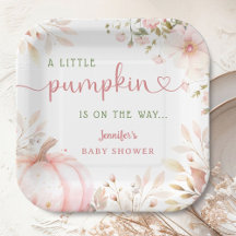 Little Pumpkin on The Way Girl Fall Baby Shower