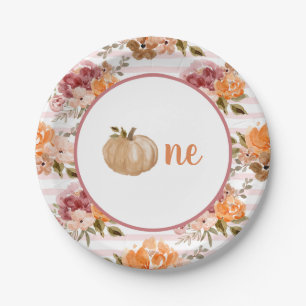 Little Pumpkin Plates Little Pumpkin First Birthda