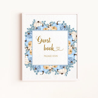 Little pumpkin please sign the Guest book Poster
