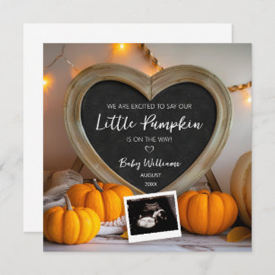 Little Pumpkin Pregnancy Announcement