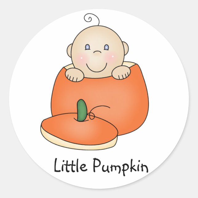 Little Pumpkin stickers (Front)
