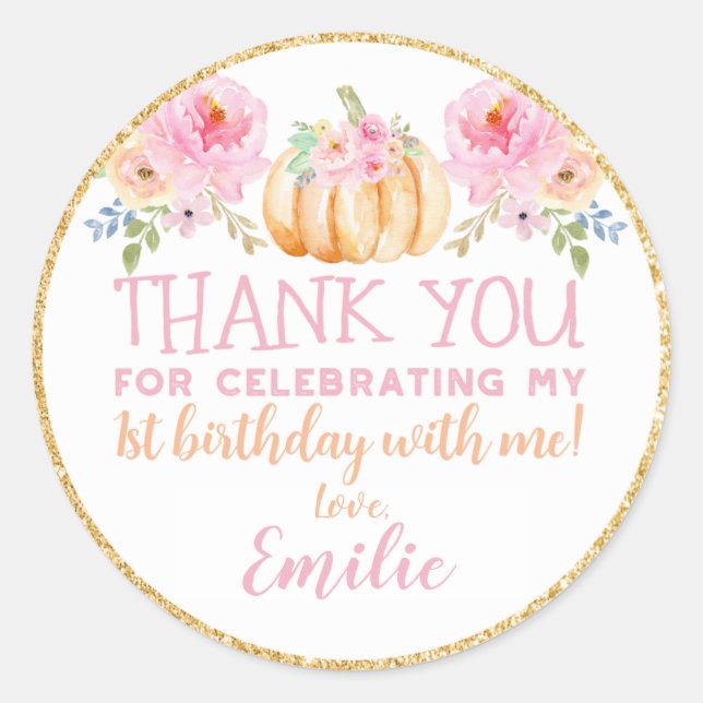 Little Pumpkin Stickers (Front)