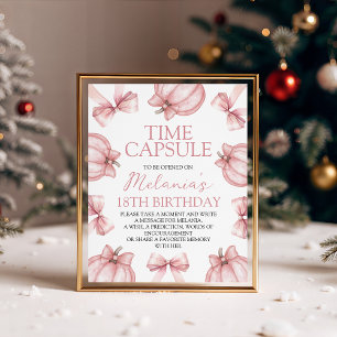 Little Pumpkin Time Capsule Sign