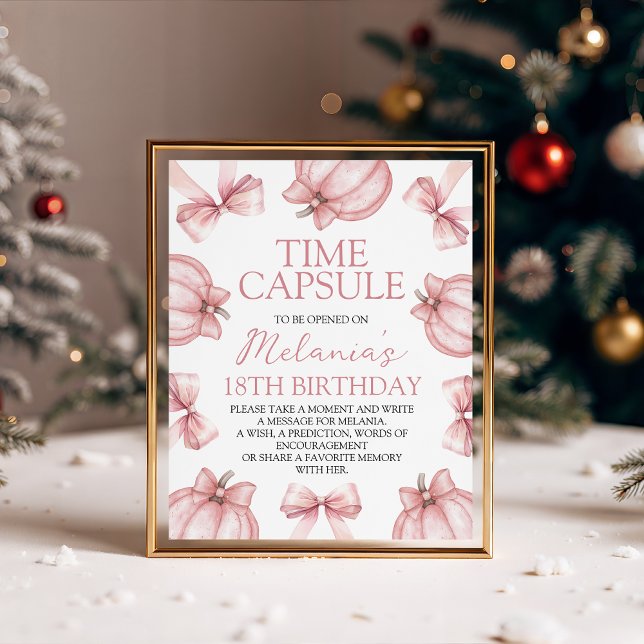 Little Pumpkin Time Capsule Sign (Creator Uploaded)