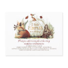 Little Pumpkin Woodland Animals Fall Baby Shower