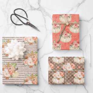 Little Pumpkins Wrapping Paper Sheet