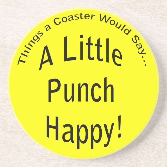 Little Punch Happy Light Coaster (Front)