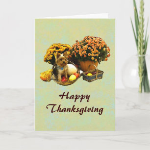 Little Pup's Thanksgiving card