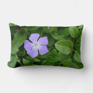 Little Purple Flower Lumbar Cushion